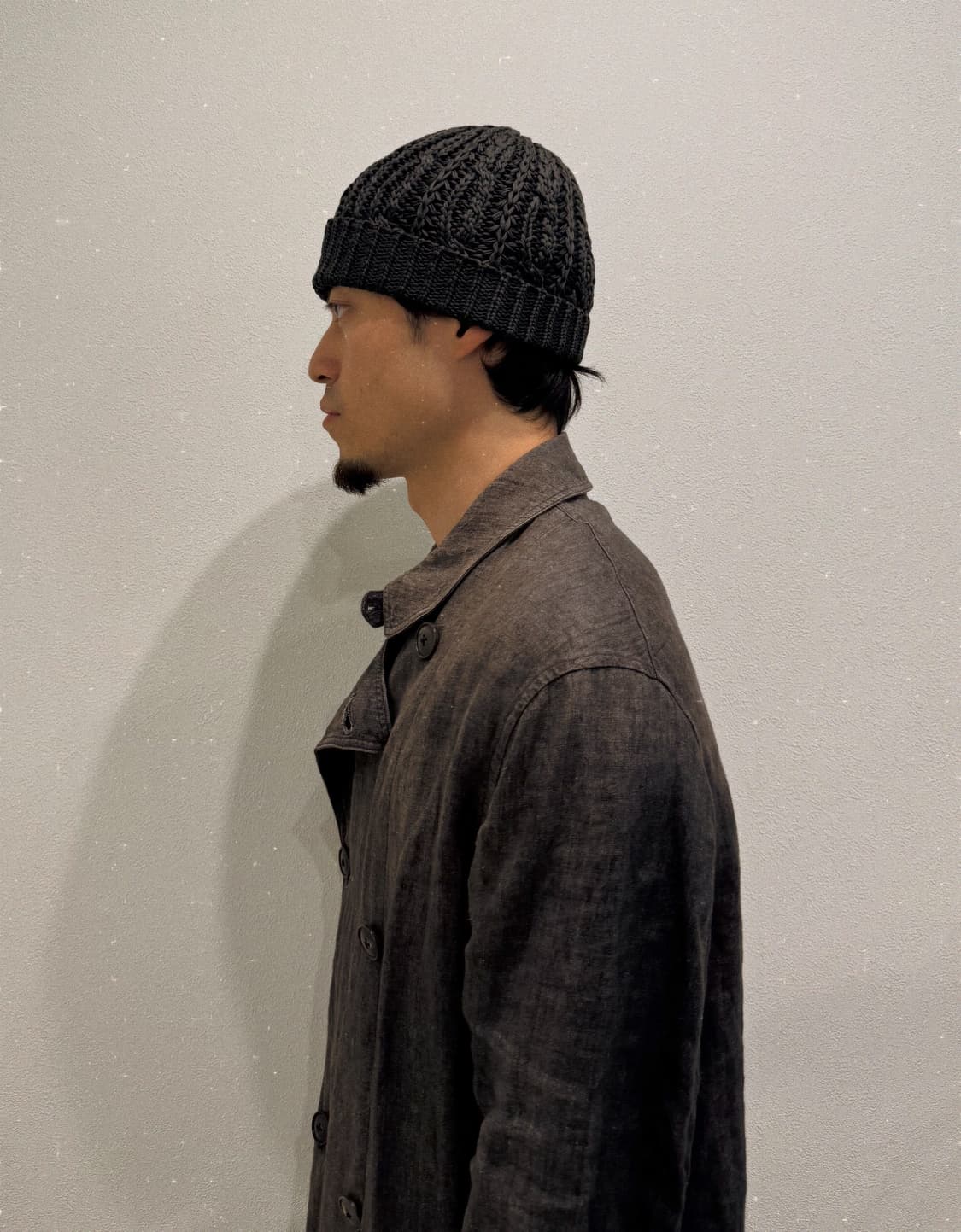 요지야마모토 뿌르옴므 코튼 비니 상품이미지5