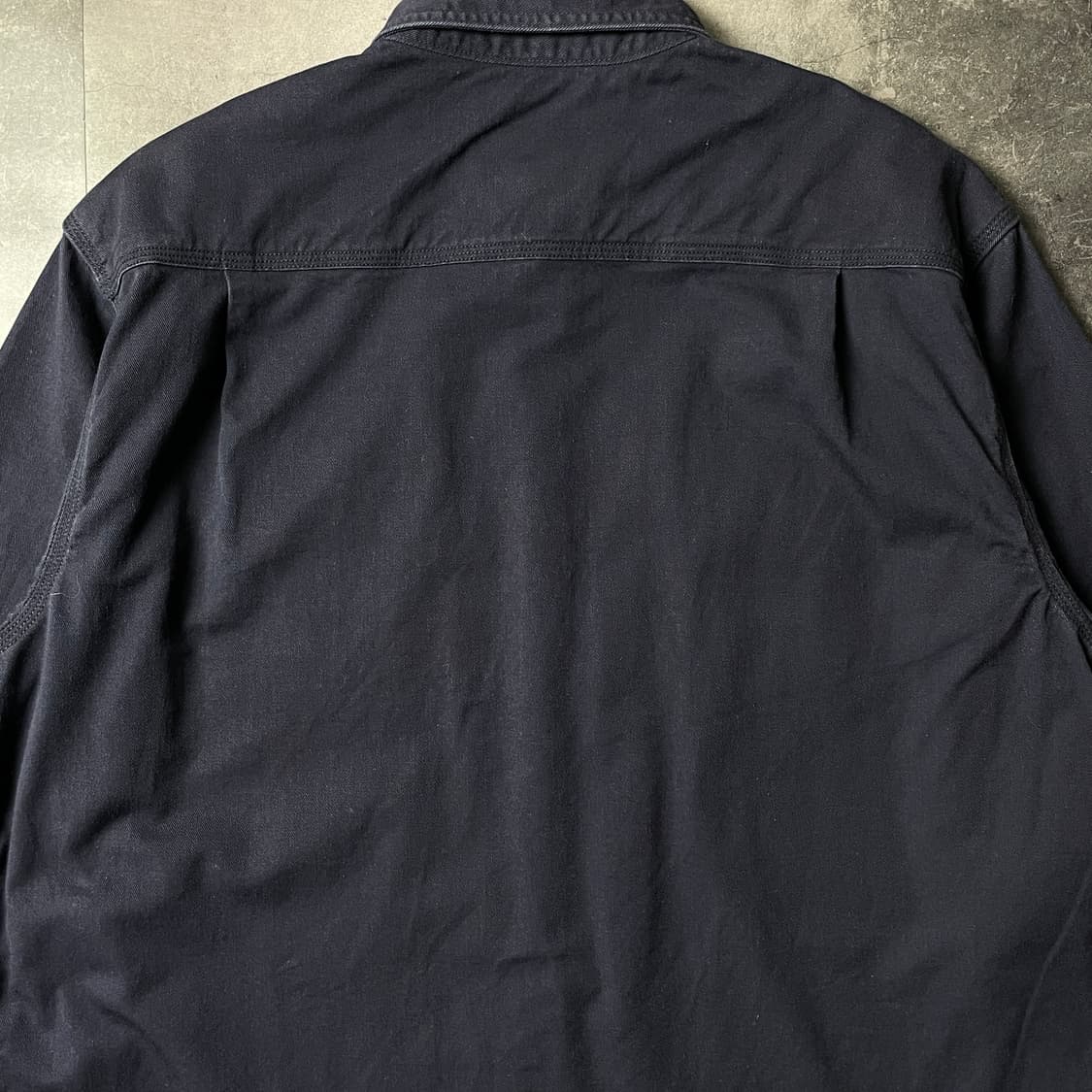 CARHARTT 칼하트 빈티지 네이비 플랩포켓 워크 셔츠 A00884 상품이미지7