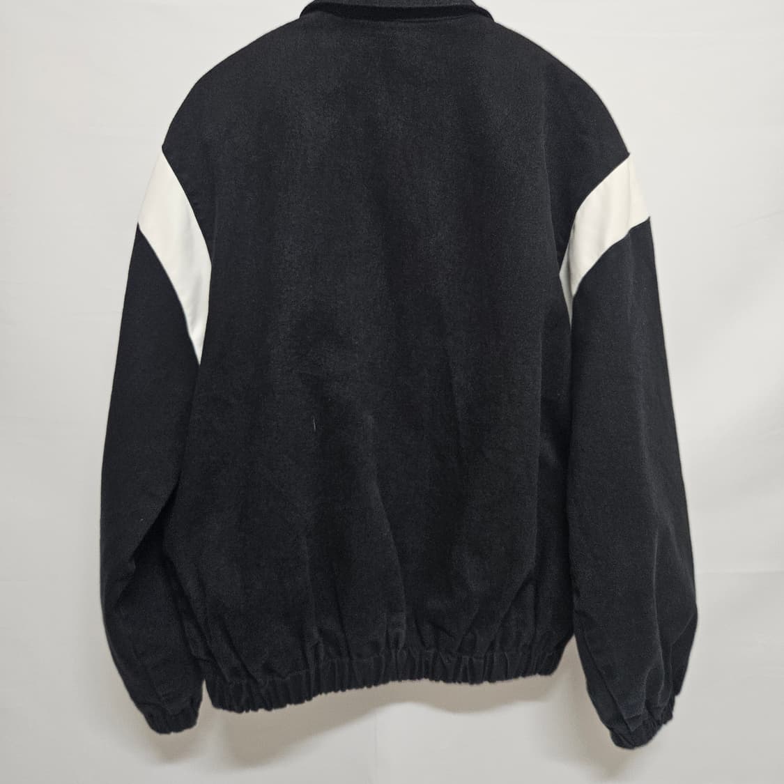 보세 빈티지 배색 데님 바시티 자켓 F 상품이미지5