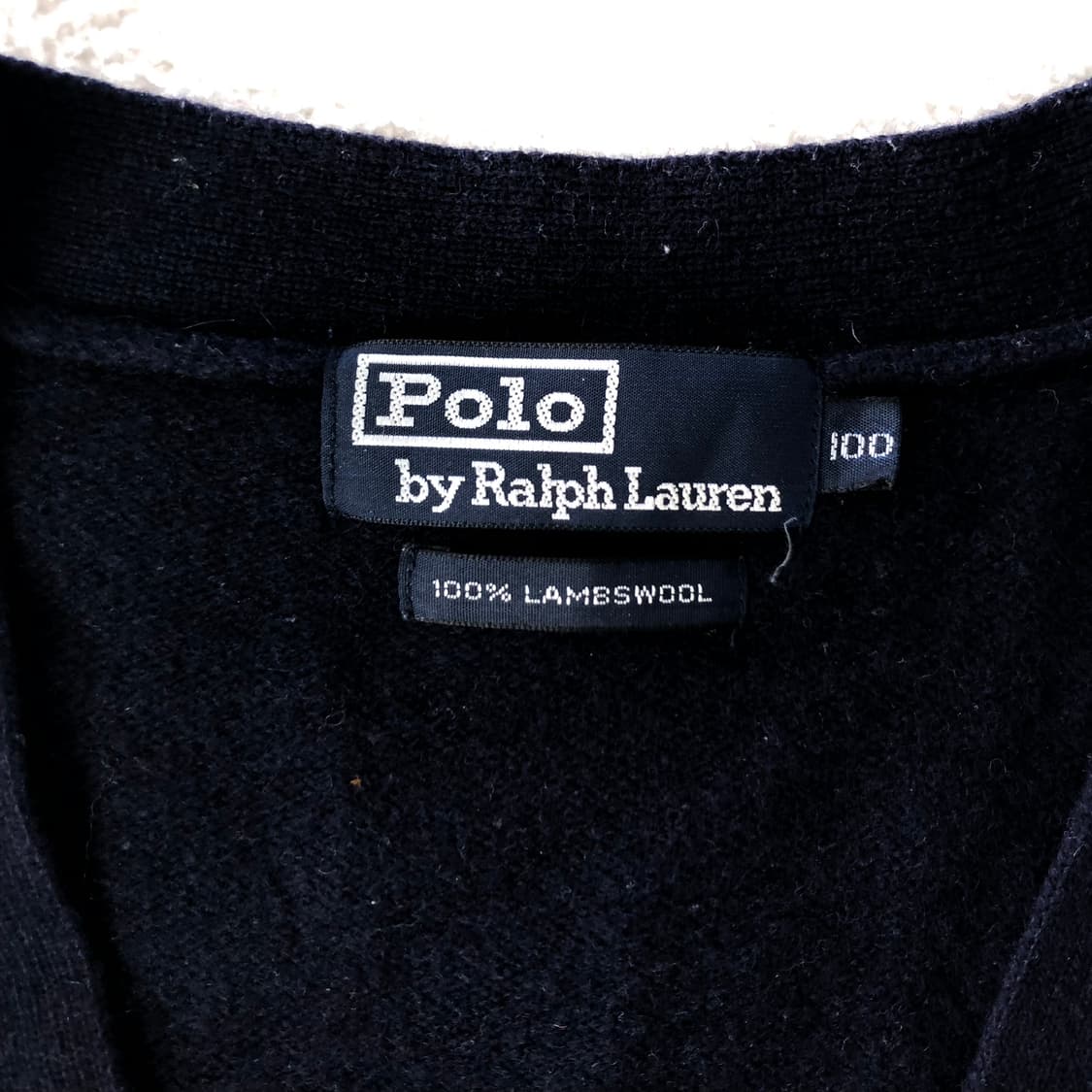 폴로랄프로렌 아가일 니트 가디건 상품이미지5