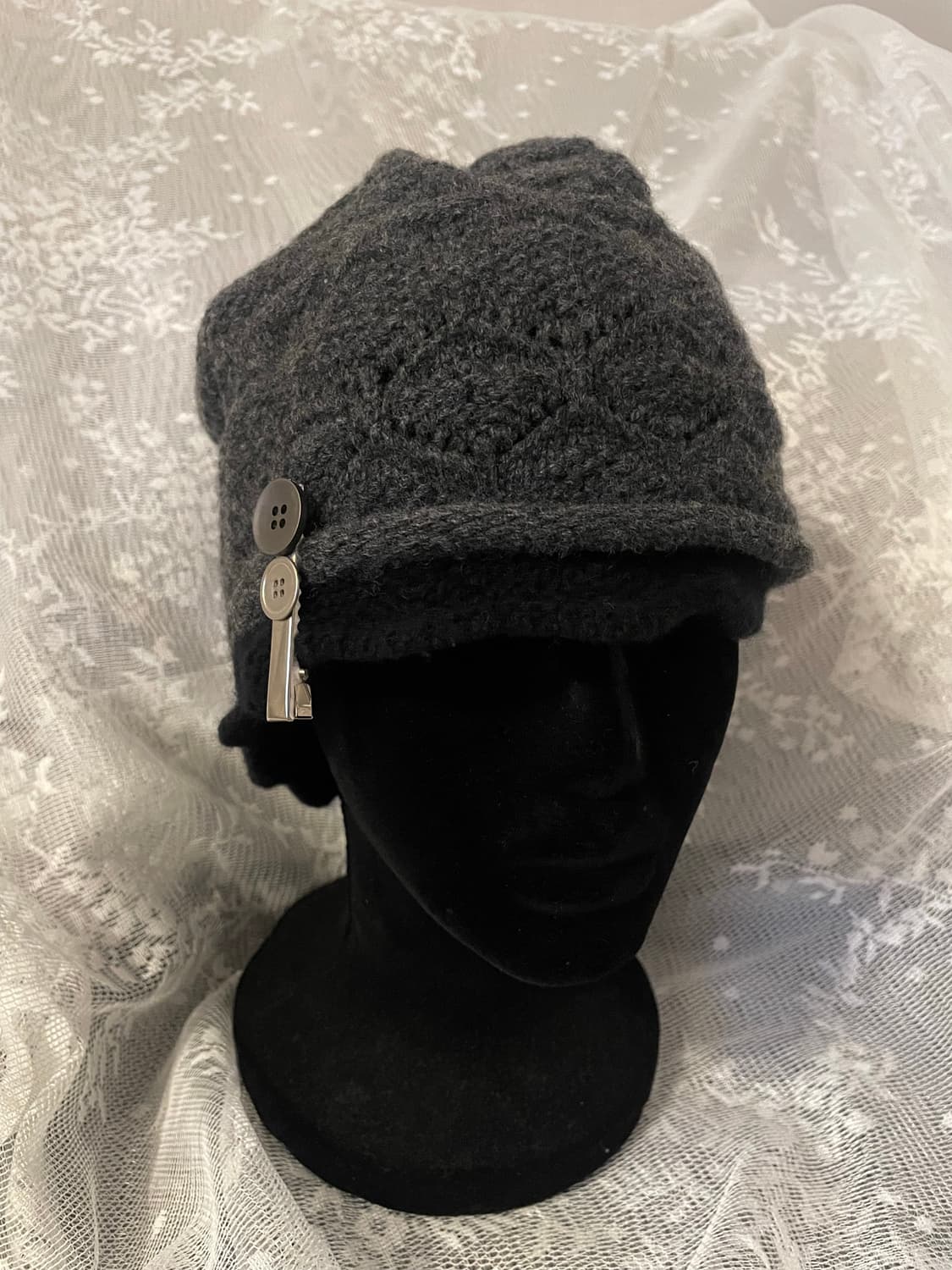 메탈버튼 비니 상품이미지2