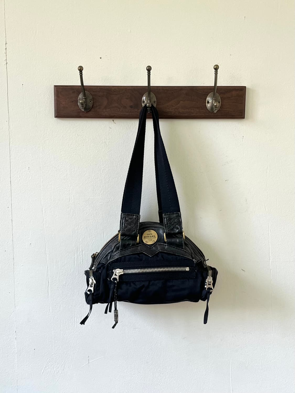 00’s Diesel y2k 레더 숄더백 상품이미지1