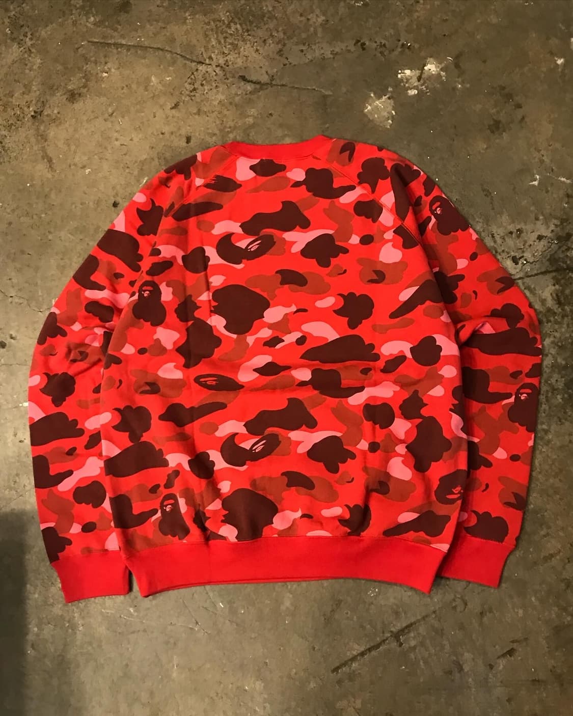 Bape X Swarovski Logo Sweat Shirts (새상품) 상품이미지8