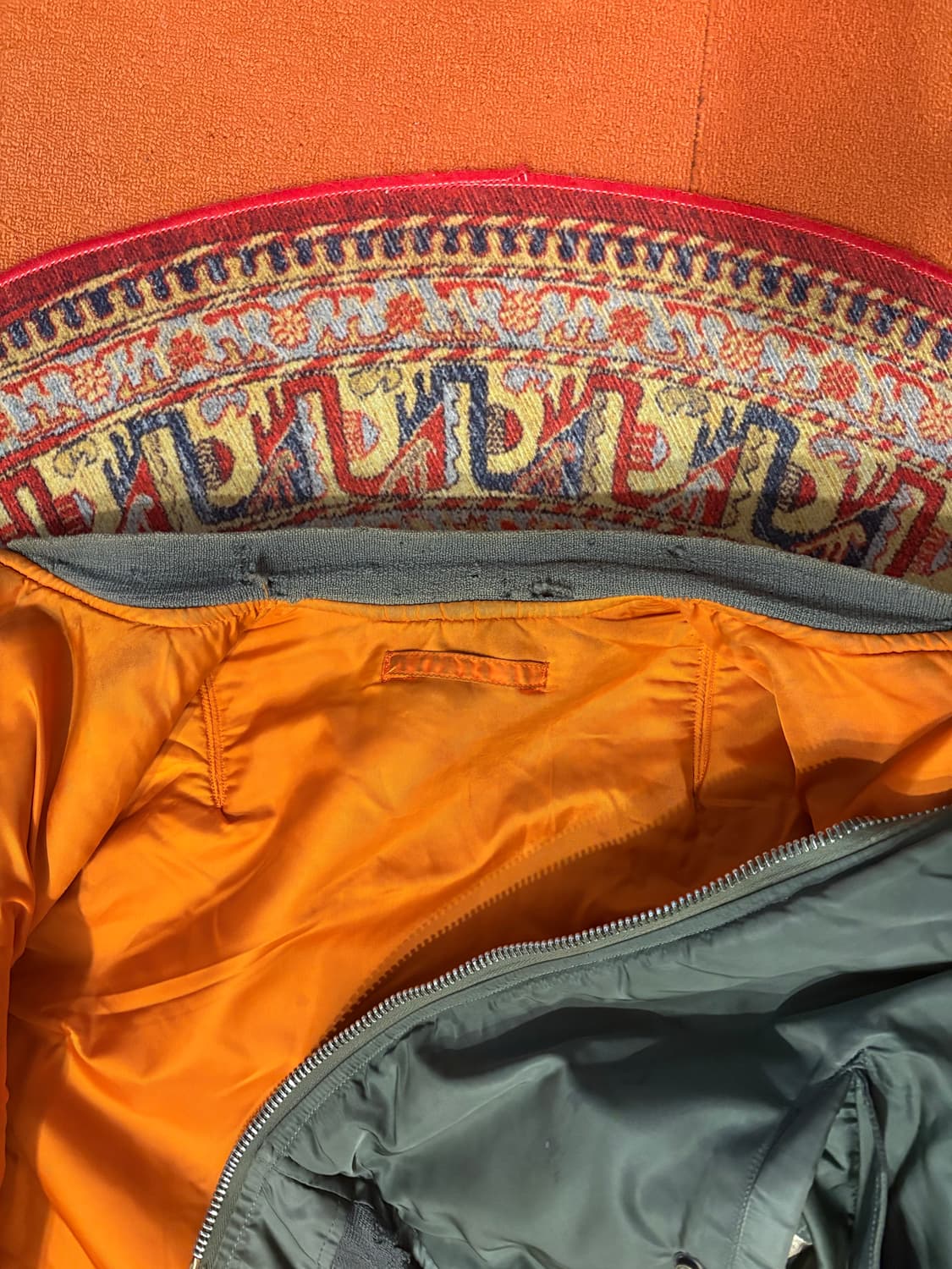 ma1 자켓 오리지널 울파일 e타입 자켓 상품이미지3