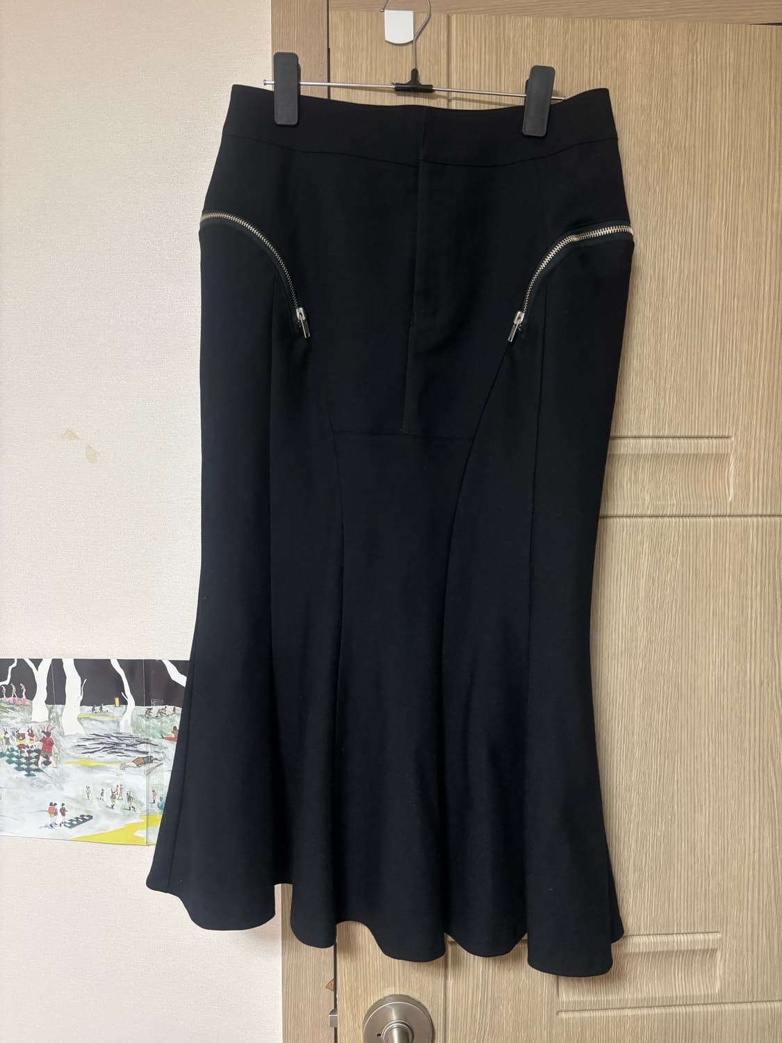 꼼데 준야와타나베 지퍼 포인트 스커트 상품이미지1