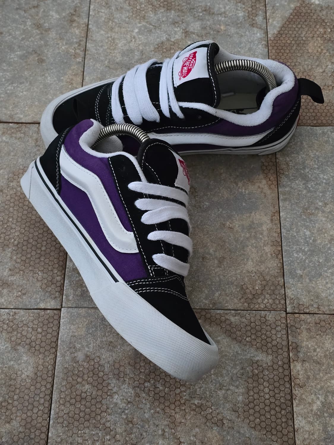 (230)반스 뉴스쿨 블랙 퍼플  상품이미지4