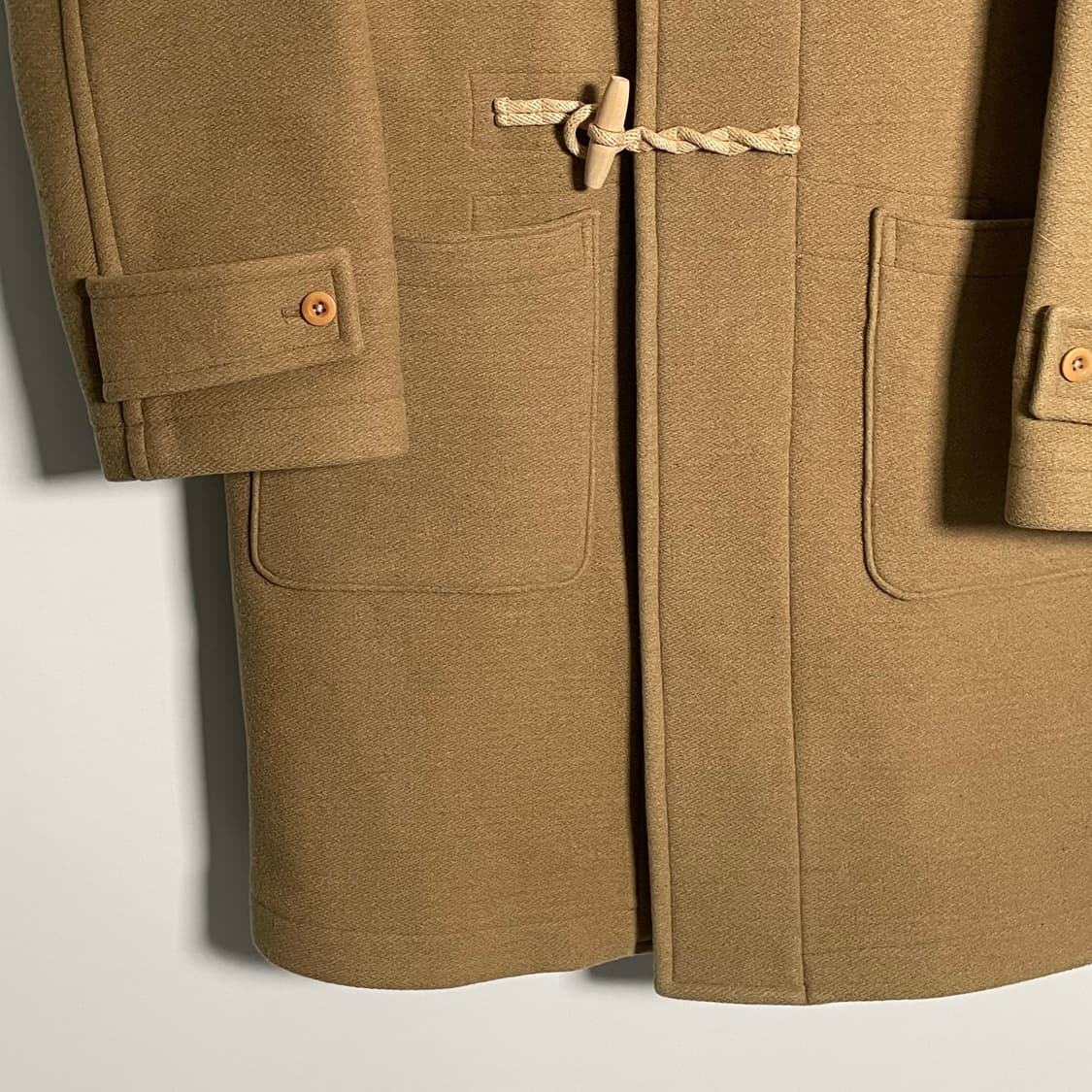 캡틴선샤인 베이지 후드 더플코트 (on.597)   상품이미지6