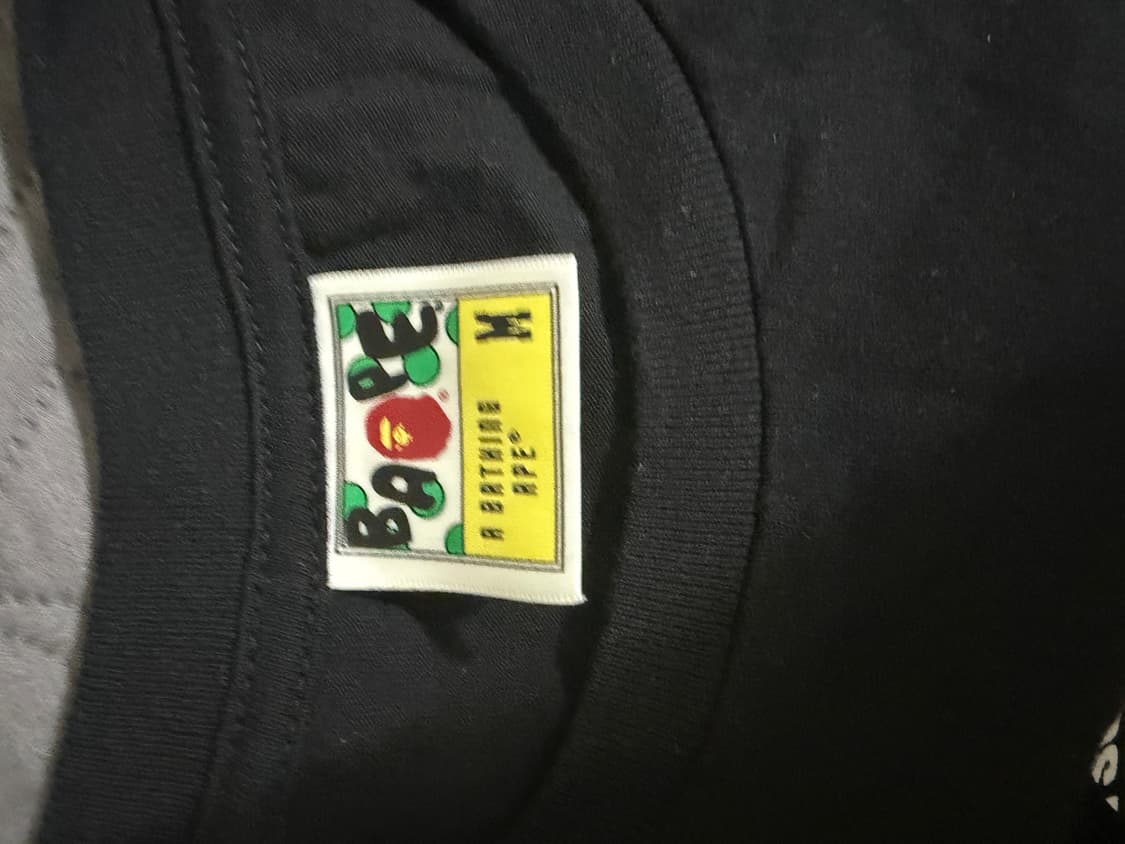 베이프 재팬 에이프 헤드 블랙 크림 구매 상품이미지3