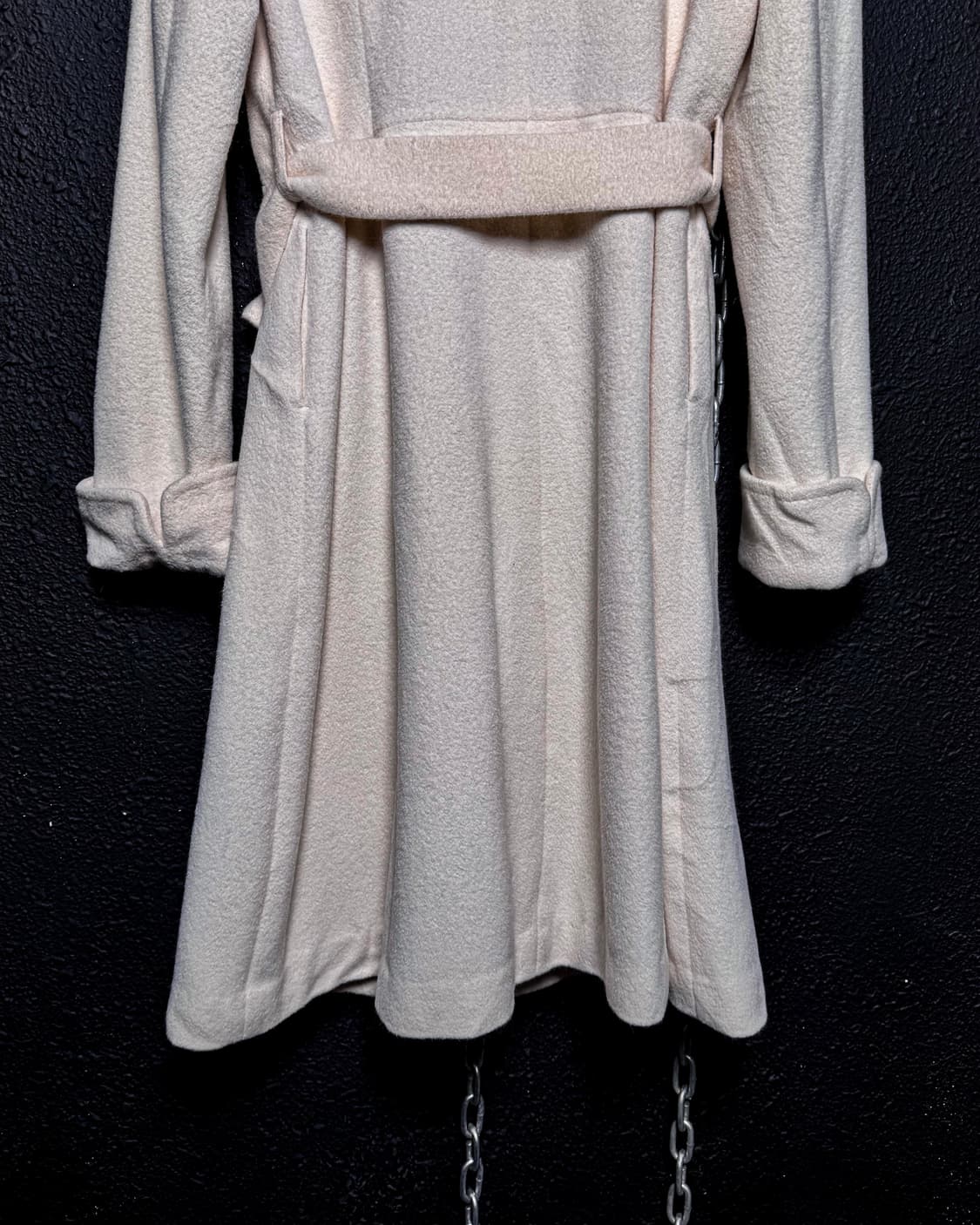 COMME ÇA ISM – Fur Collar Long Coat 상품이미지9