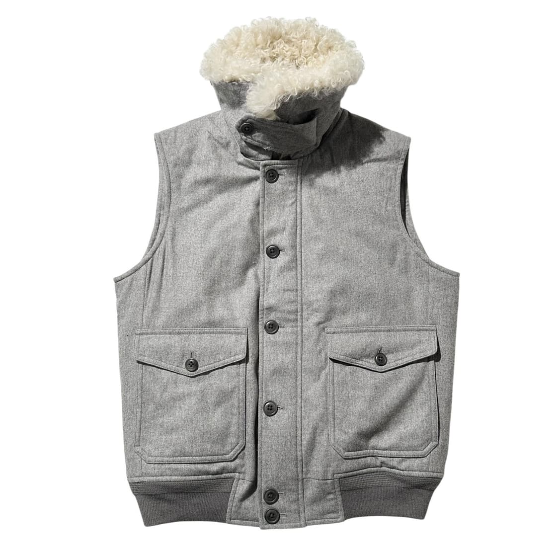 랄프로렌 양털카라 덕다운 패딩 베스트 상품이미지2