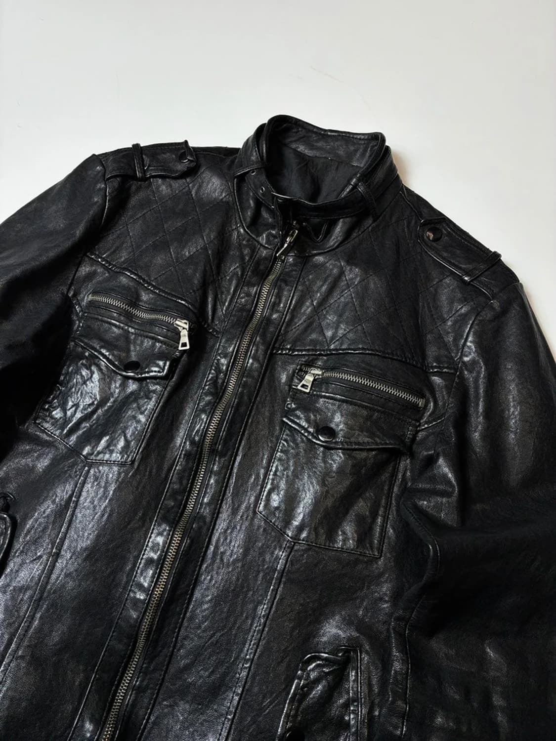 Selected 00's 이태리 양가죽 트러커 자켓 PN8550 상품이미지2