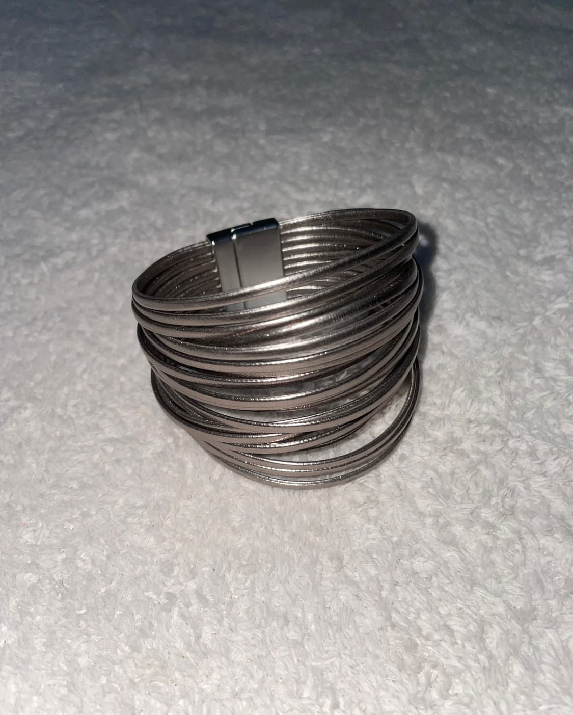 silver strap bracelet 상품이미지1