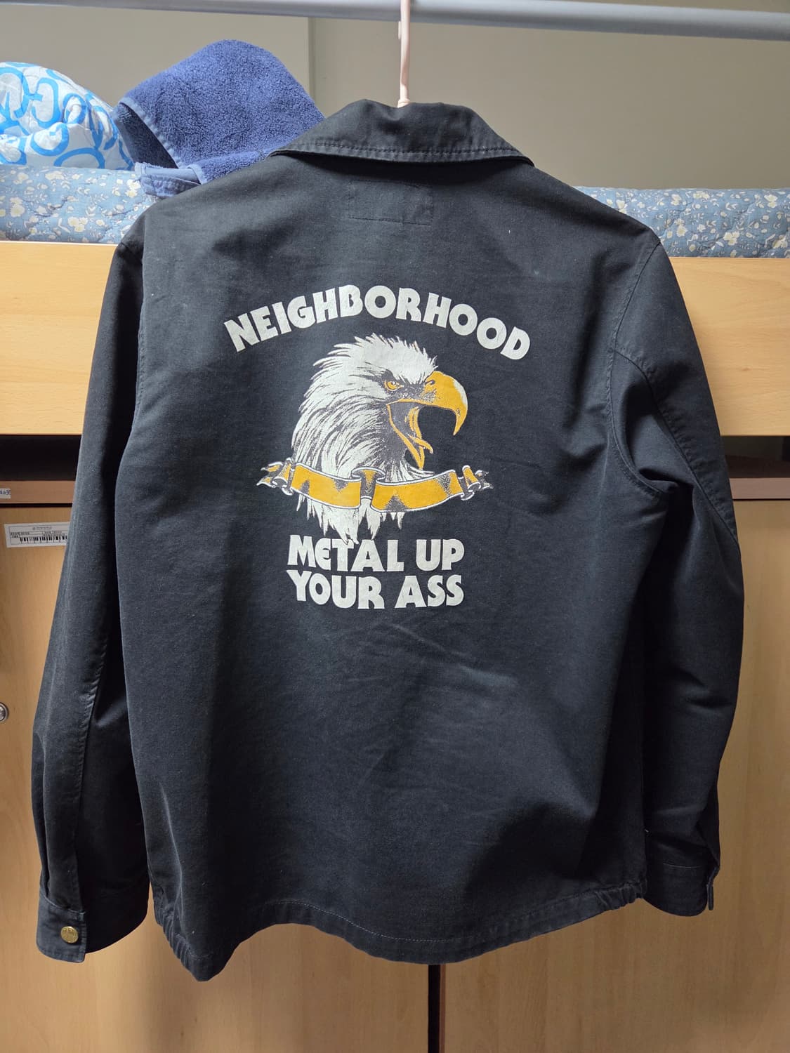 네이버후드 켄달 독수리자켓 m 블랙 상품이미지2