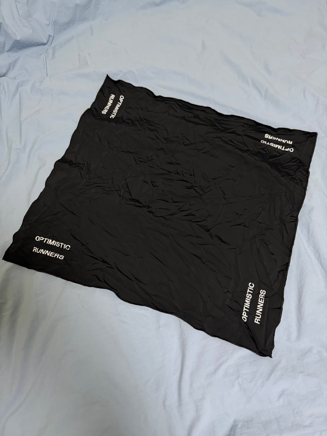옵티미스틱러너스 스카프 블랙 상품이미지3