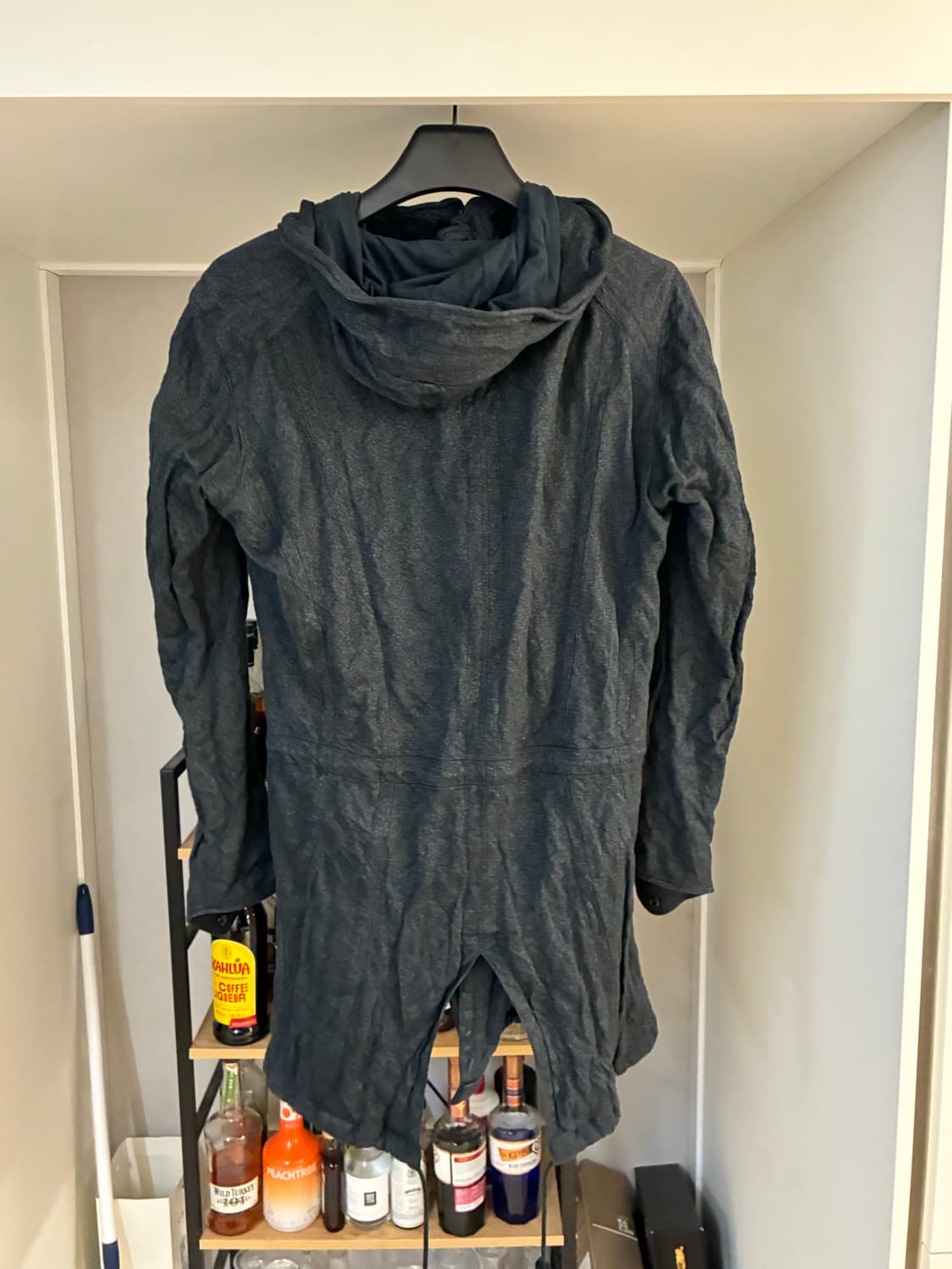 슈리셀 비대칭 축융 코트 상품이미지3