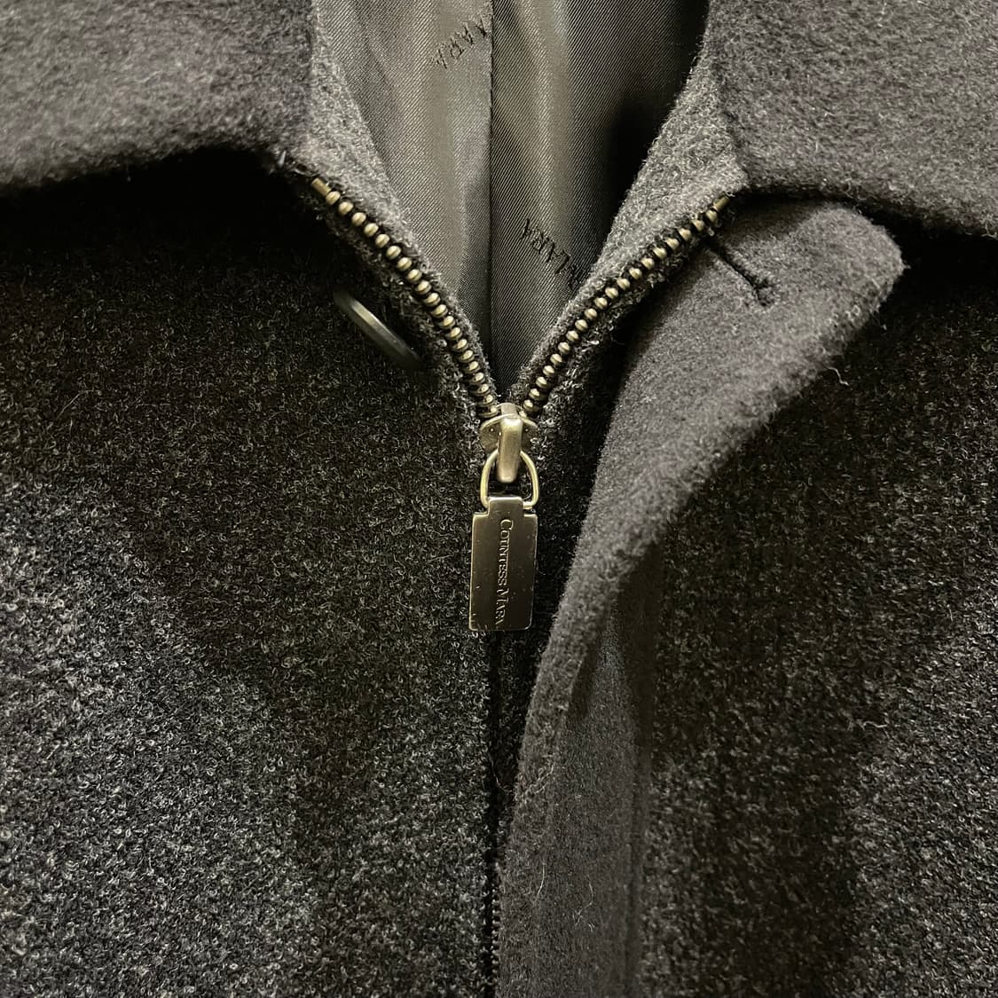 90's Vintage 울 블루종 상품이미지3