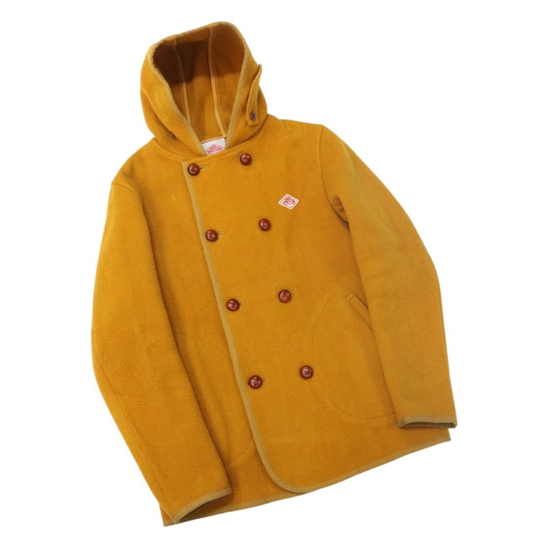 단톤 머스타드 더블 코트 상품이미지1