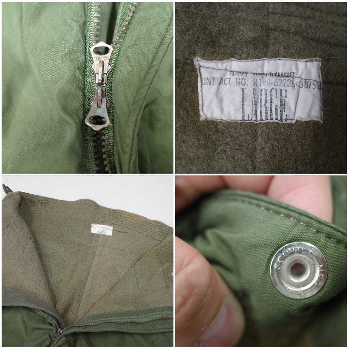 60s 미 해군 USN N-1 덱 팬츠  상품이미지3