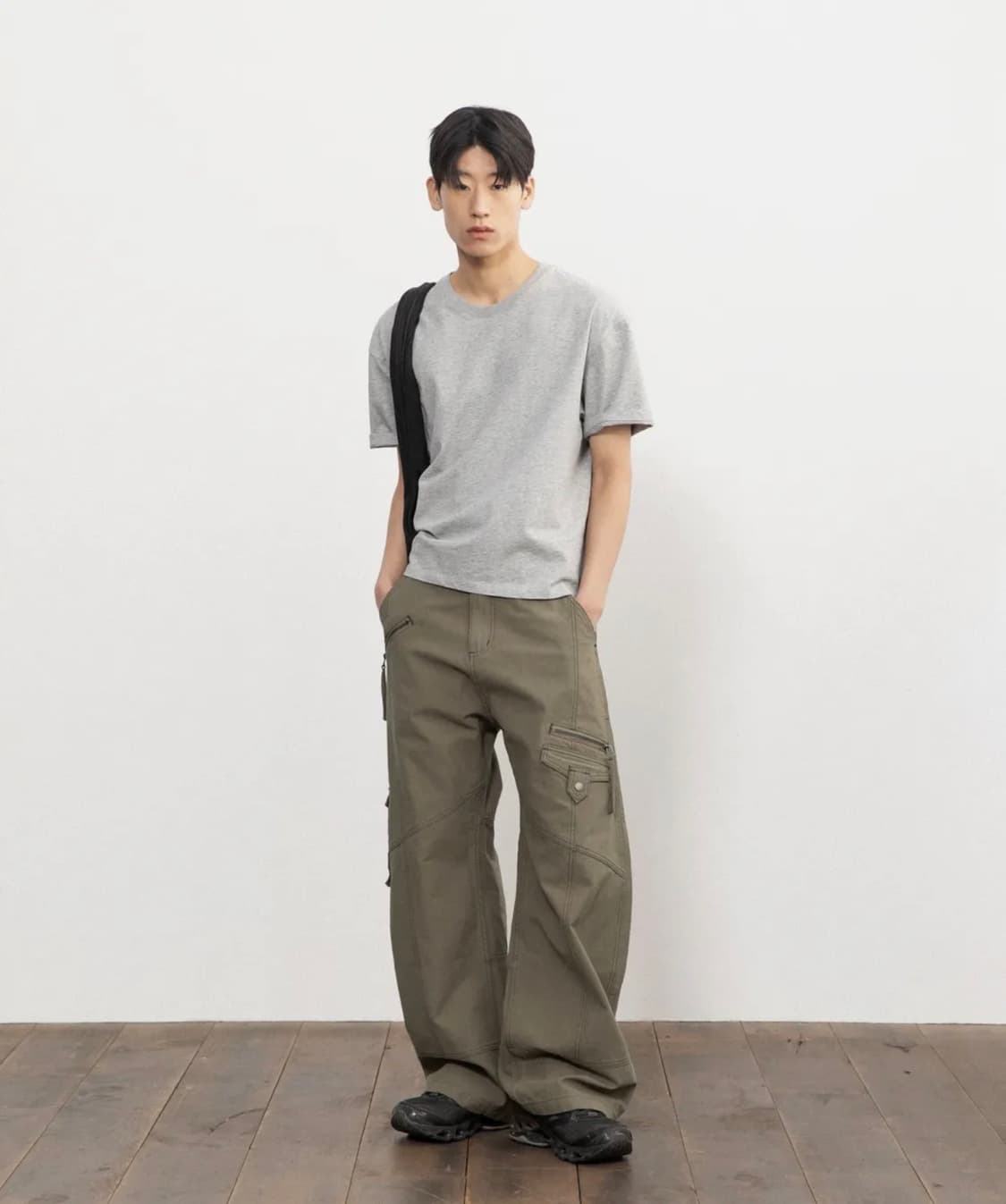 [새제품/2] 비긴202 엣지 워크 라보 팬츠 [페이드 베이지] 상품이미지2