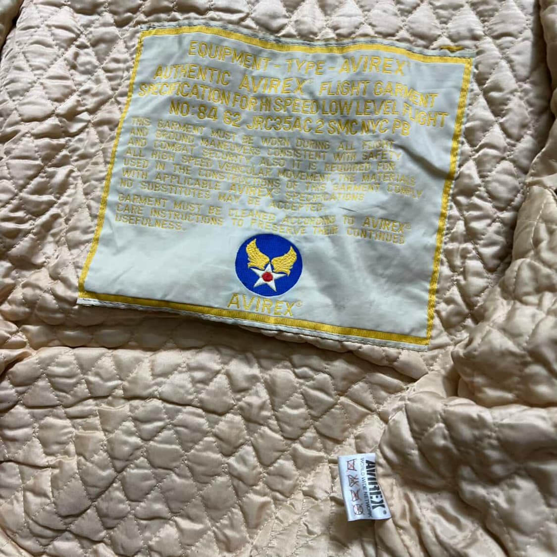 90s 아비렉스 아이콘 가죽 바시티자켓 상품이미지4