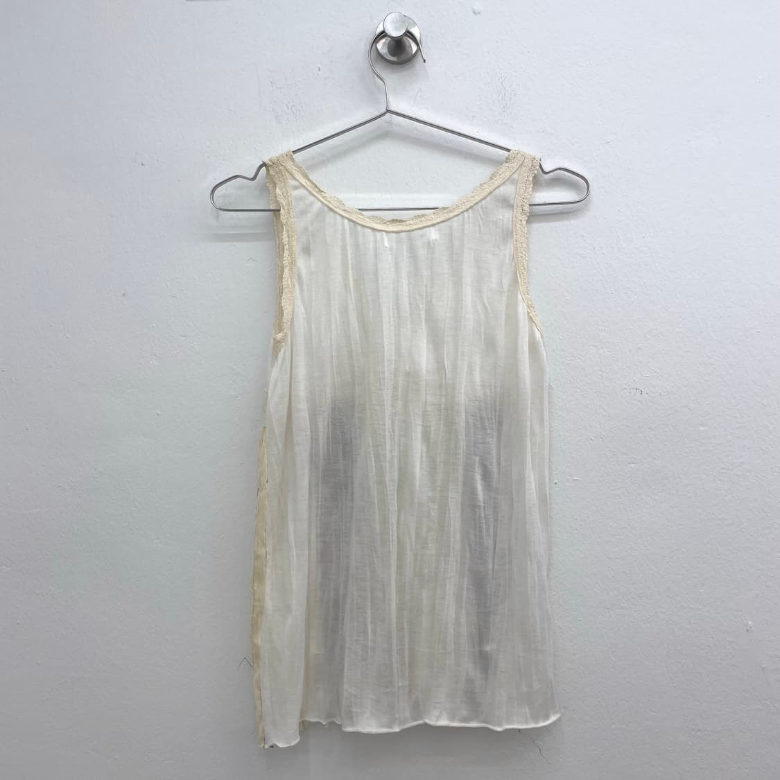 Boho patchwork lace tank top 상품이미지2