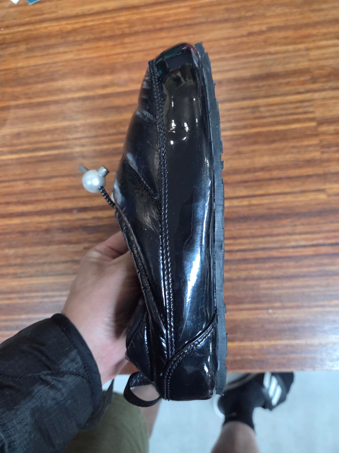 슈콤마보니 코오롱스포츠 패딩 뮬 슈즈 230 상품이미지8