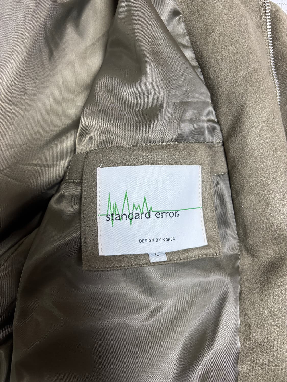 standard error 스웨이드 블루종 자켓 상품이미지4