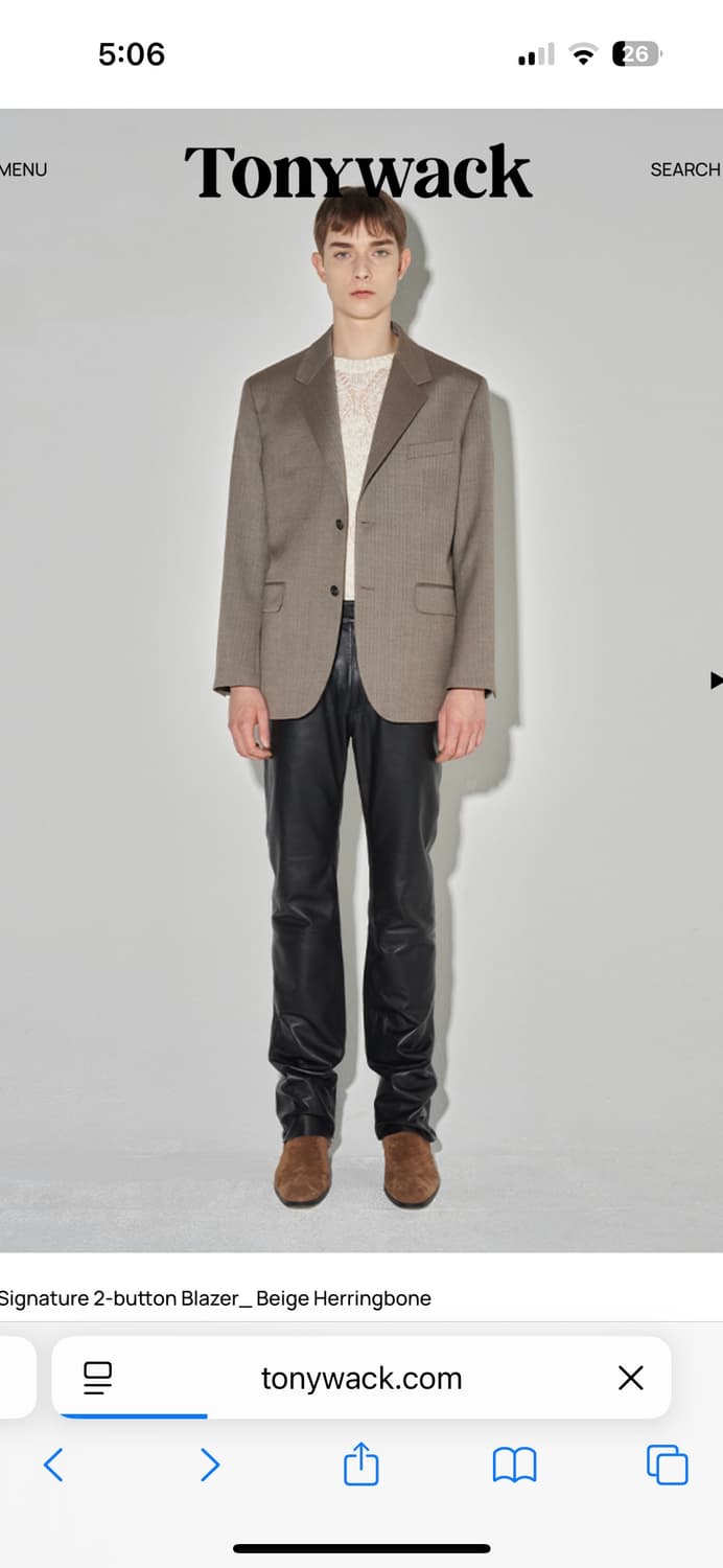 토니웩 Signature 2-button Blazer 상품이미지1