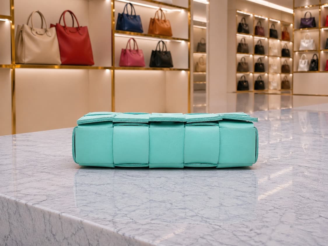 [S급] 보테가베네타 레더 카세트백 스몰 판매합니다!!! 상품이미지3