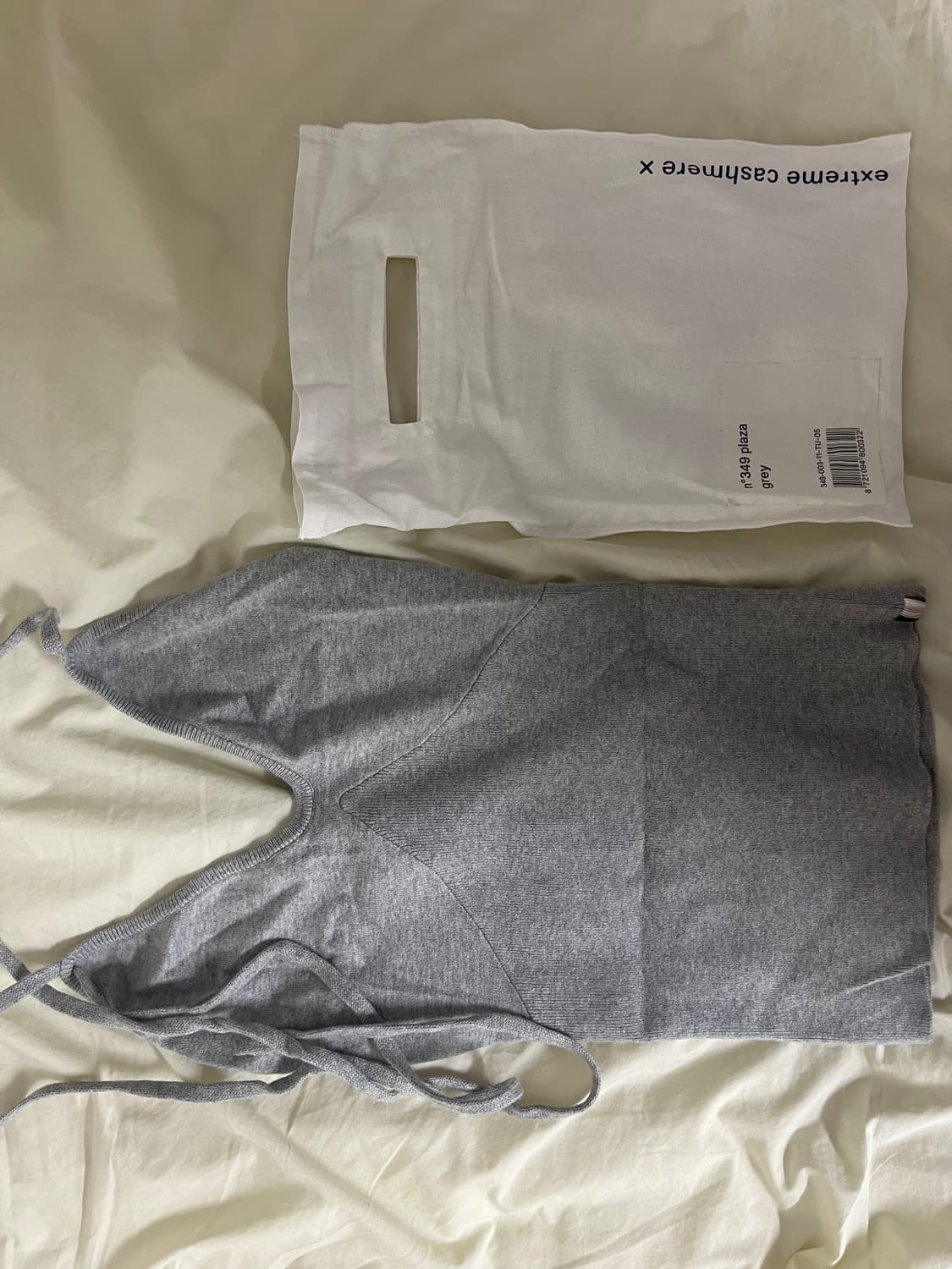 익스트림캐시미어 홀터 탑 그레이 상품이미지4