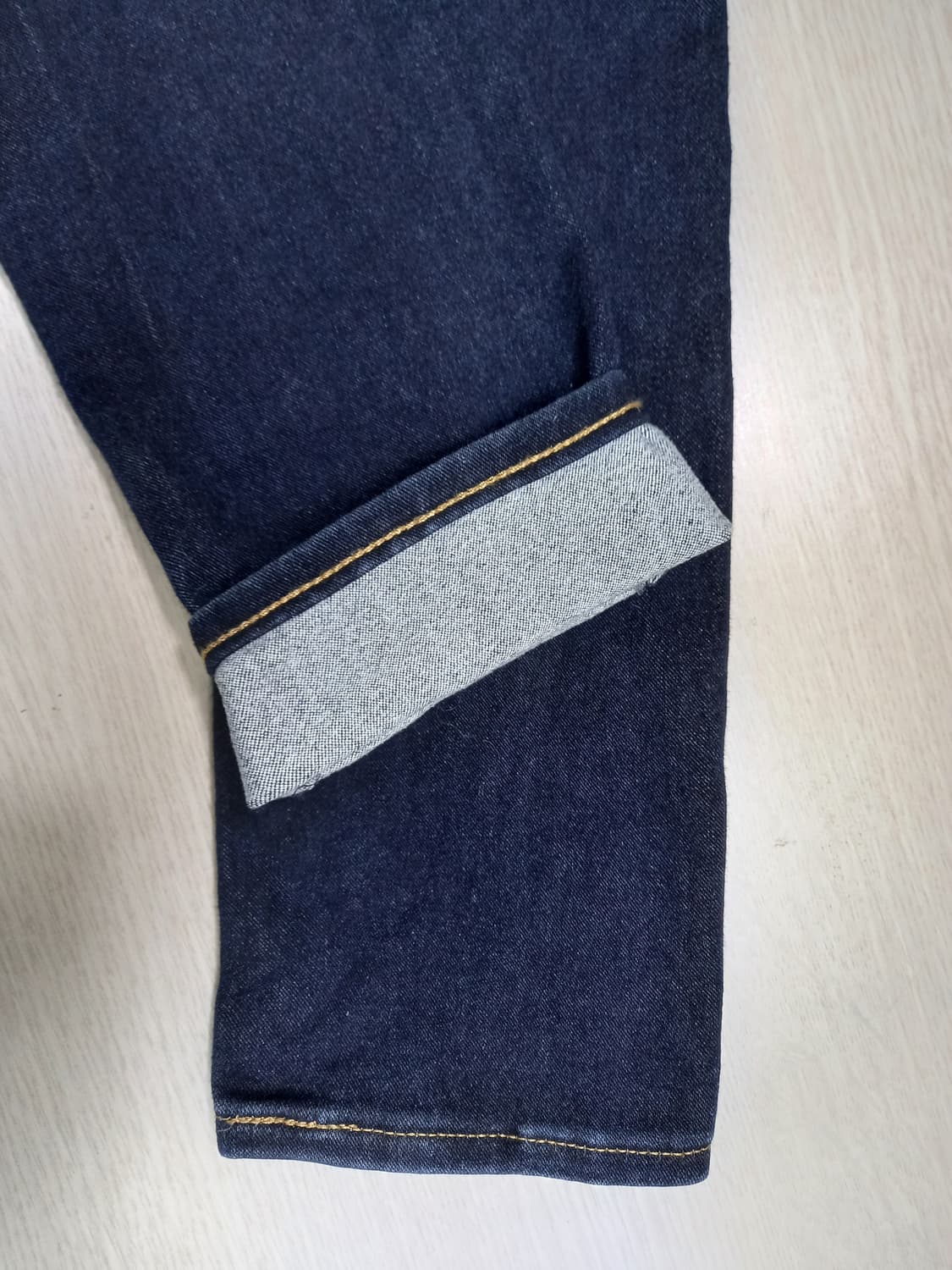 25 리바이스711 약기모 워싱 부드러운 스판스키니 진청 25-299 상품이미지5