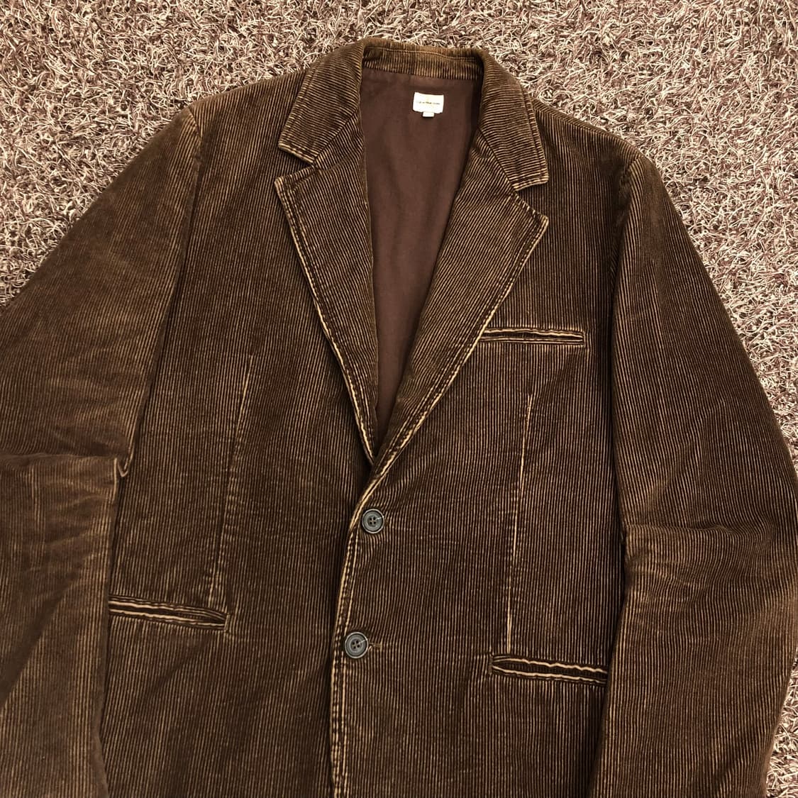 캘빈클라인 브라운 코듀로이 블레이저 자켓  상품이미지2