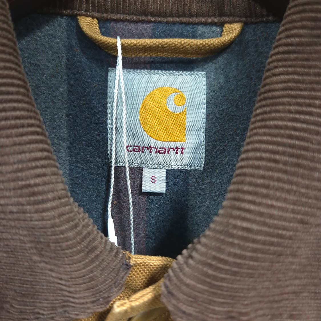 칼하트 옥스포드 코듀로이 카라 워크웨어 초어 자켓 S / 할인 상품이미지4