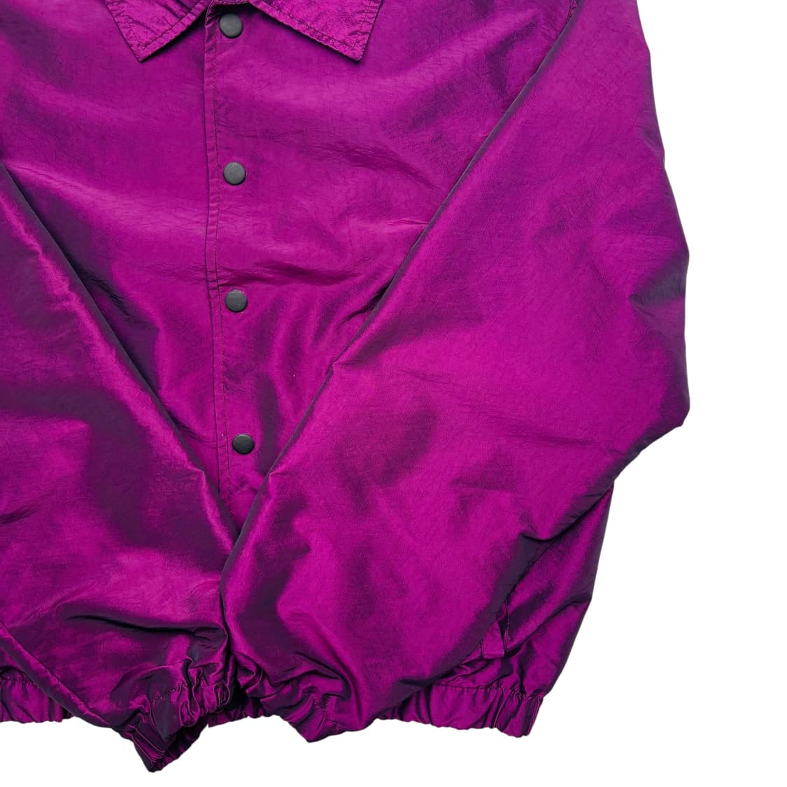 스투시 퍼플 나일론 코치자켓 L 상품이미지3