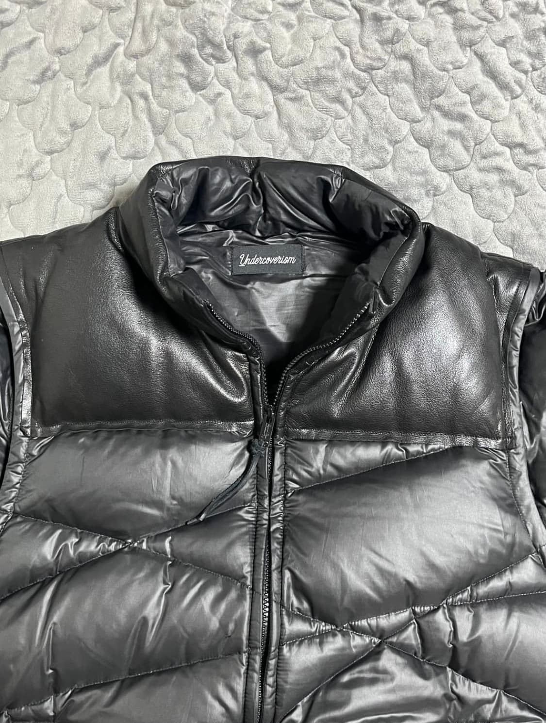 언더커버 22AW 레더 자켓 패딩 상품이미지2