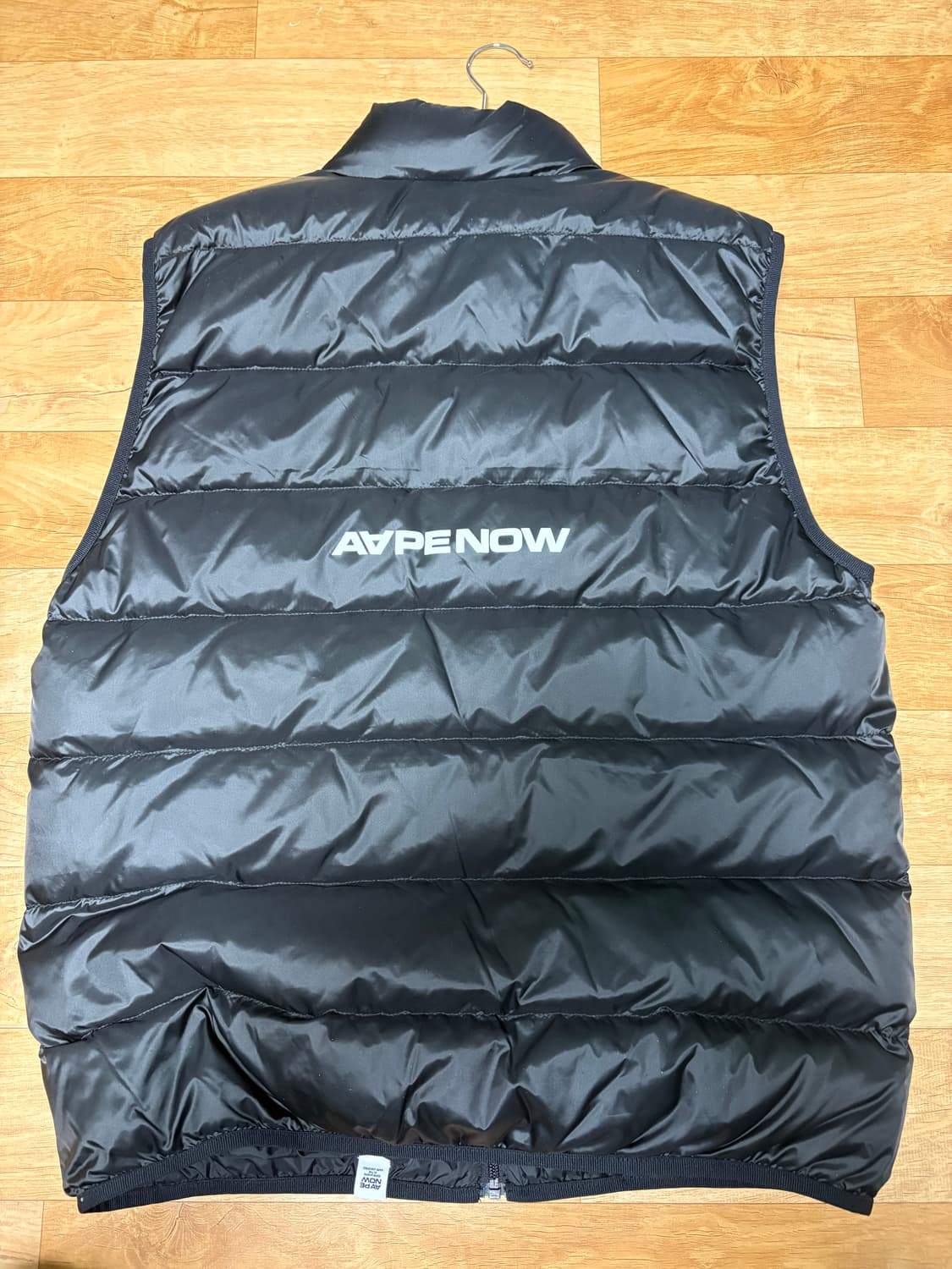 에이프 블랙 패딩 조끼 상품이미지2