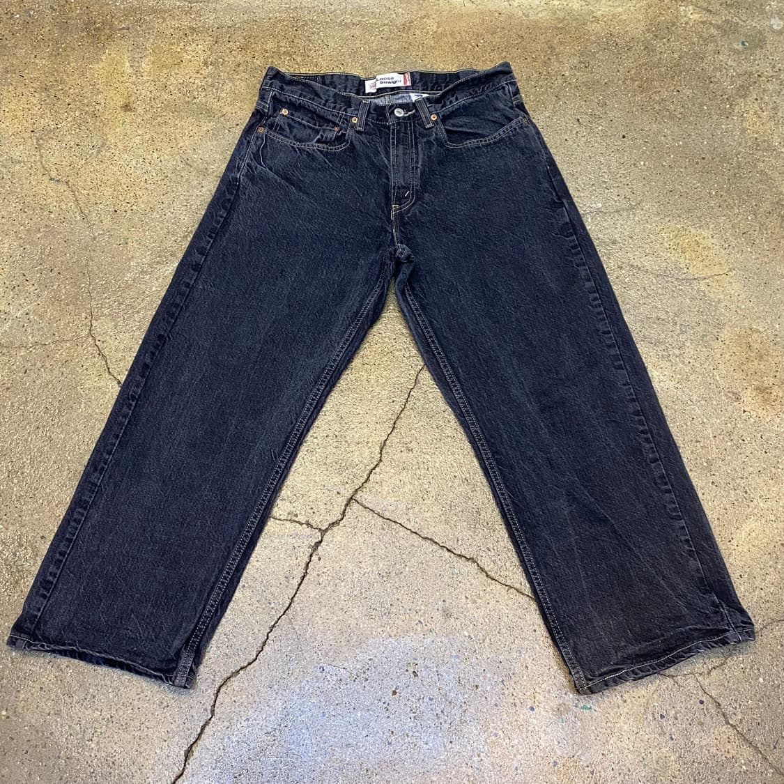 미국 빈티지 리바이스 569 블랙진 청바지 상품이미지1