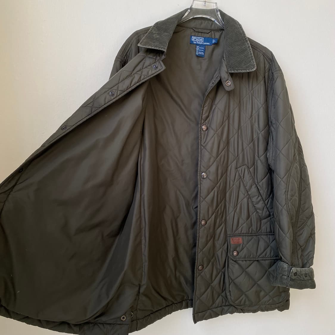 🌊Polo quilting Car Coat (L) 상품이미지5