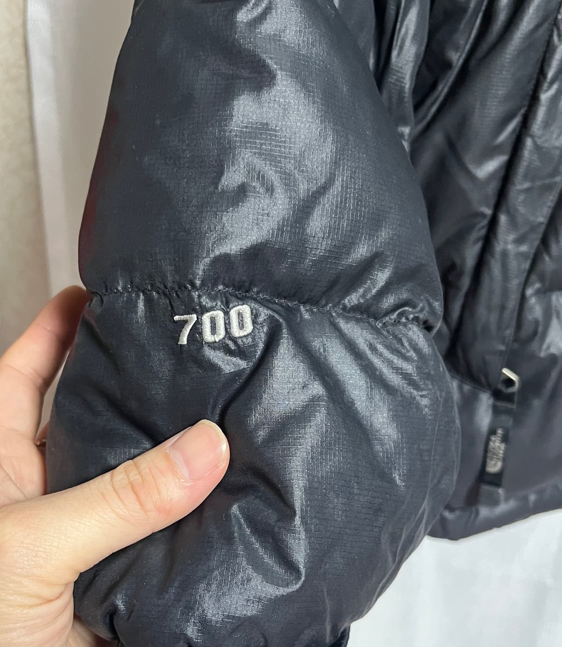 공용 노스페이스 700 눕시 숏패딩 자켓 점퍼 90 상품이미지3