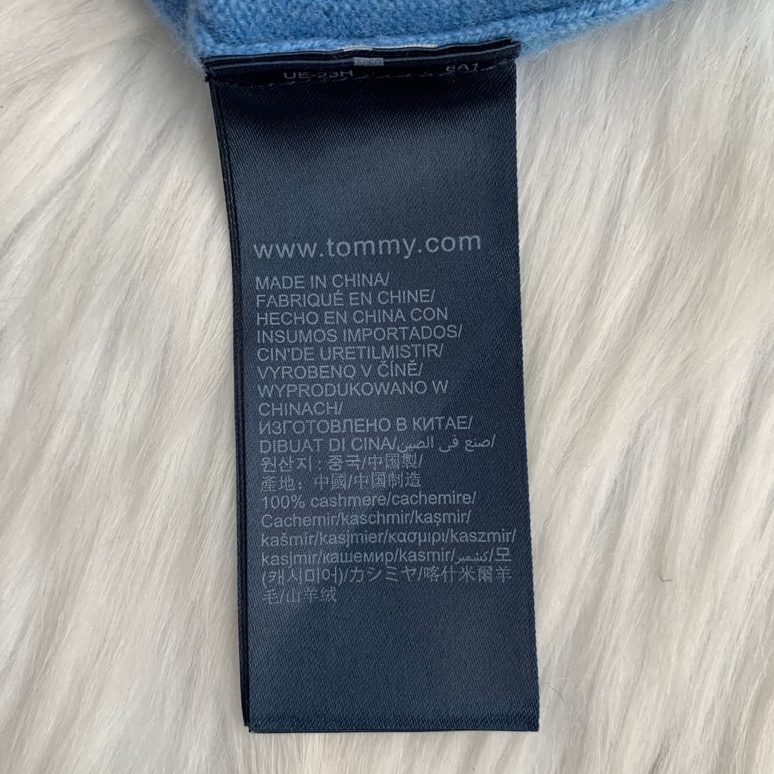 타미힐피거 울 캐시미어 라운드 니트 1759 상품이미지8