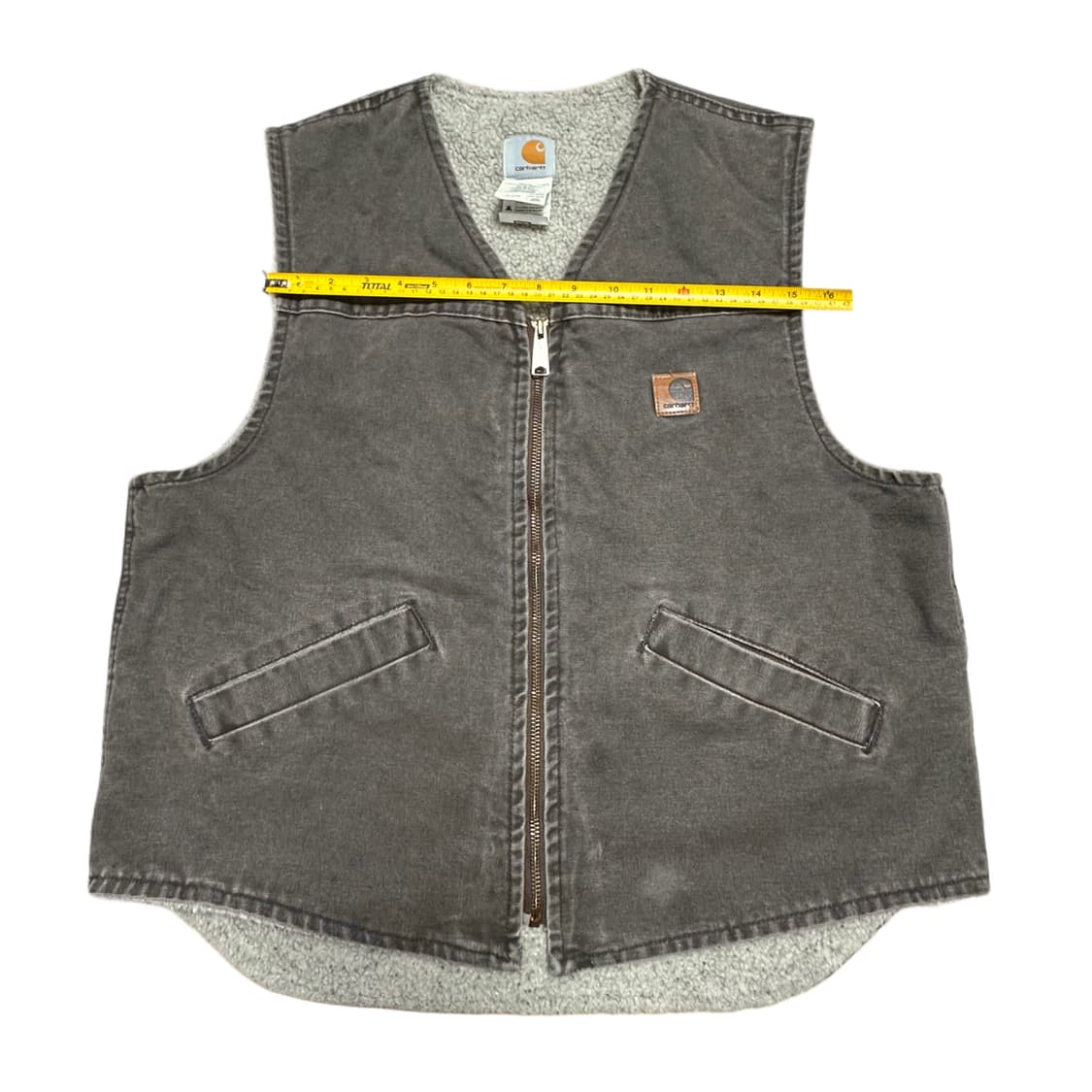 칼하트 베스트 자켓 (브라운) 상품이미지4