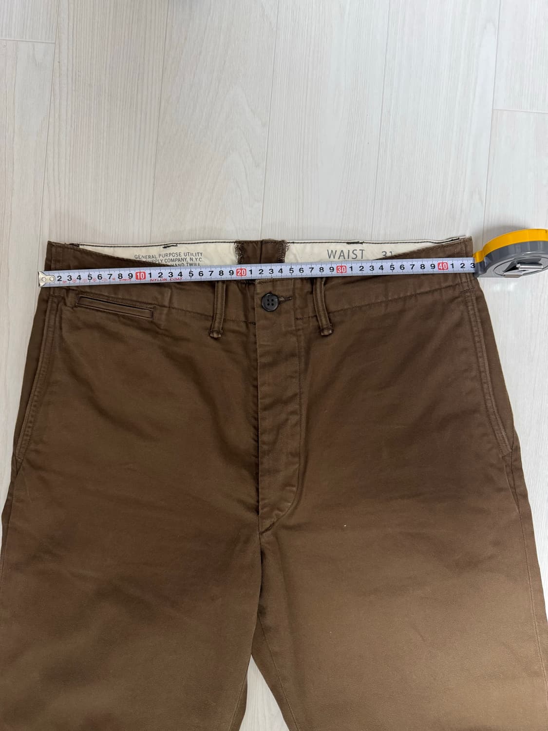 RRL 트윌 필드팬츠 다크브라운 31/30 상품이미지3