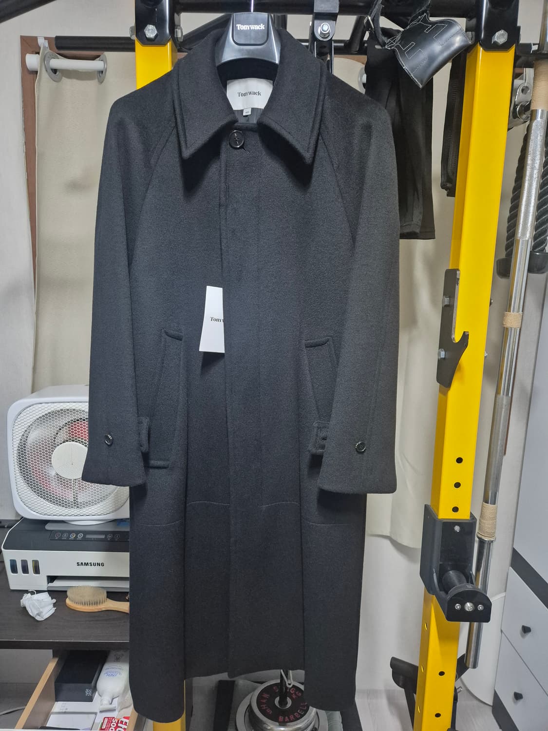 [S]토니웩 캐시미어 블렌드 발마칸 코트 상품이미지1