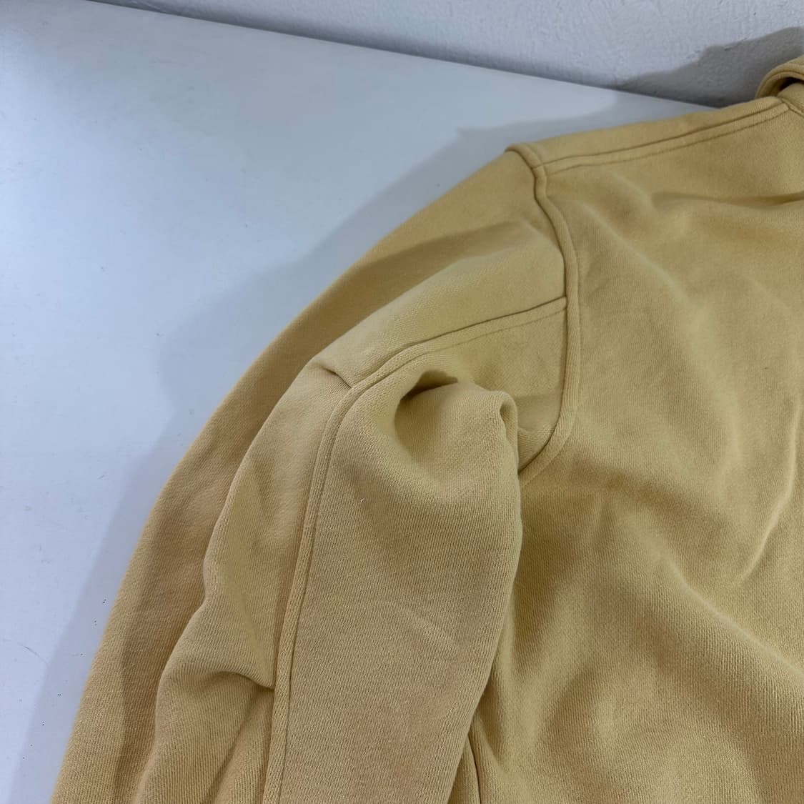 M MMLG 겨자 빅로고 카라넥 집업 상품이미지6