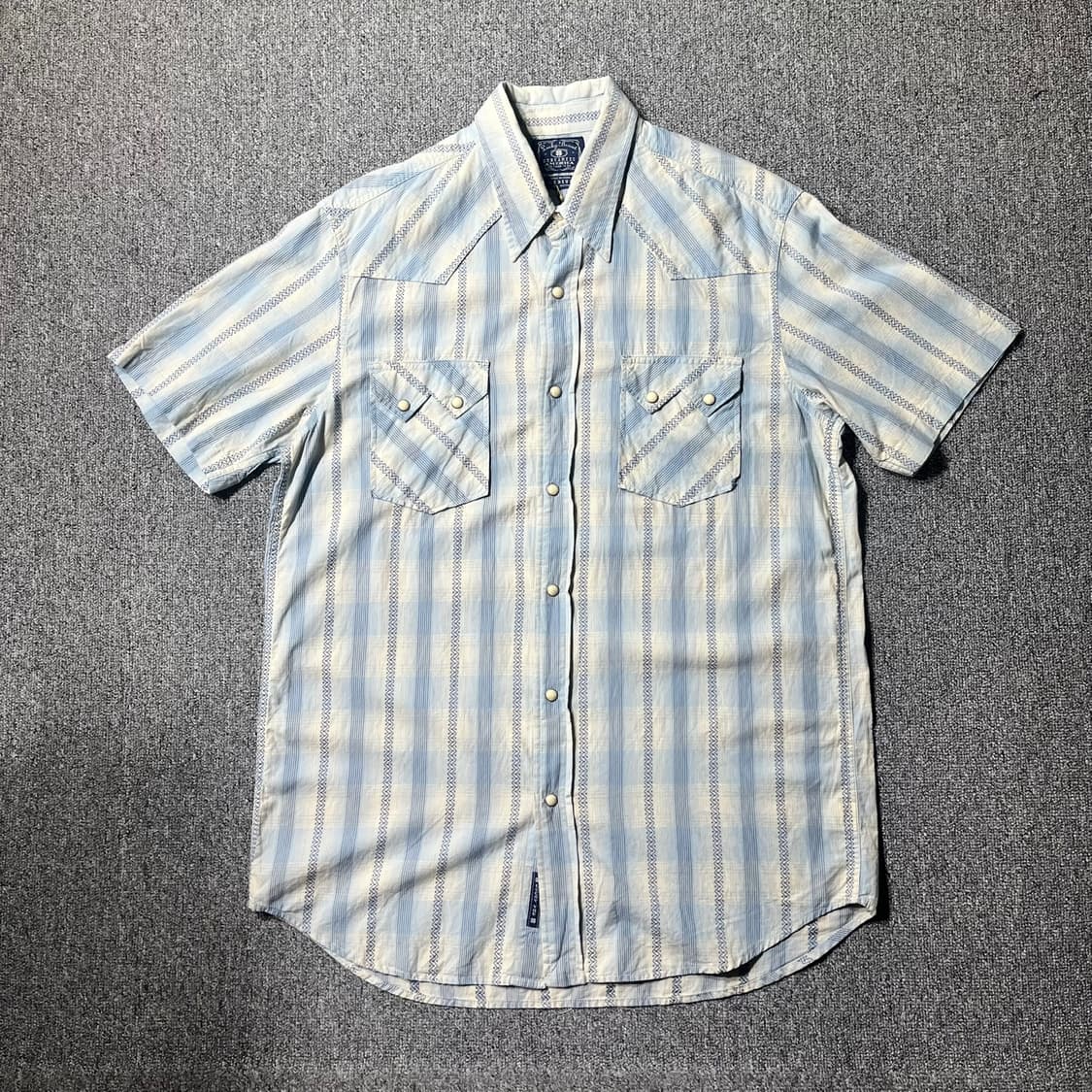 Dungarees 웨스턴 반팔셔츠(100/old-7632) 상품이미지1