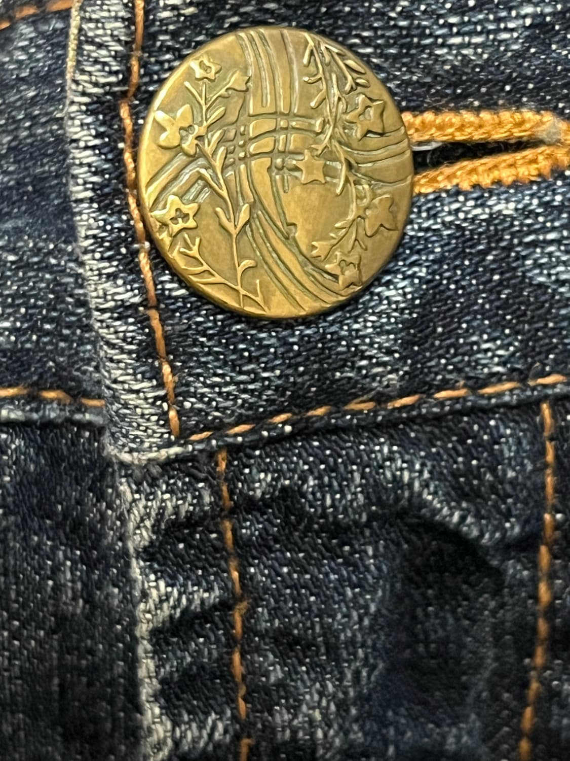 오리엔탈 잉어 자수 데님 상품이미지7