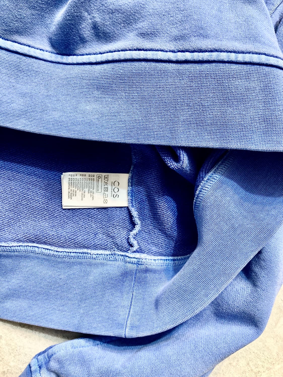 COS 코스 맨투맨 스웻셔츠 워셔블 오버사이즈 상품이미지6