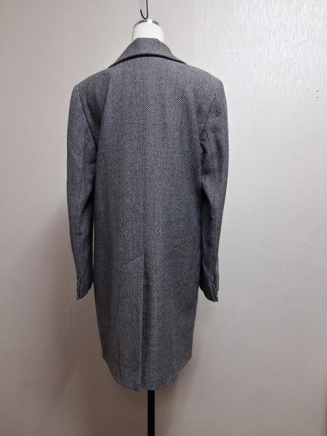 MADE ITALY tasca 헤링본코트 여성66 울100%
 상품이미지2