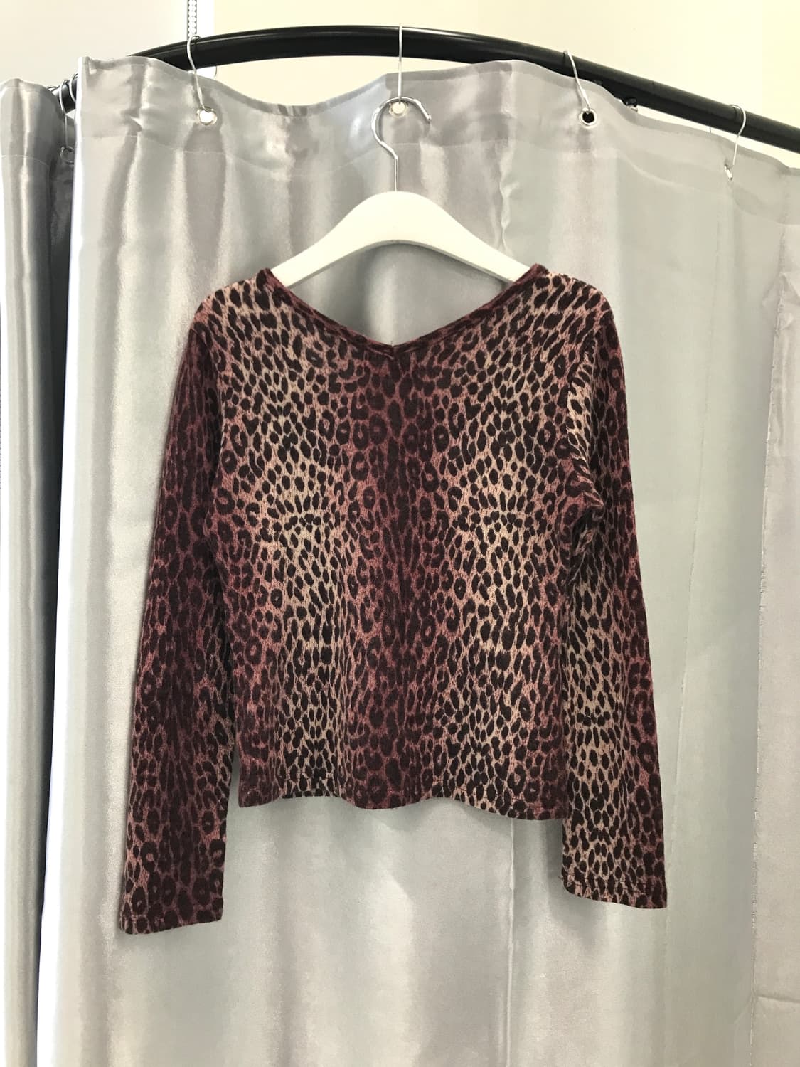 Jpn leopard printing long sleeve 상품이미지4