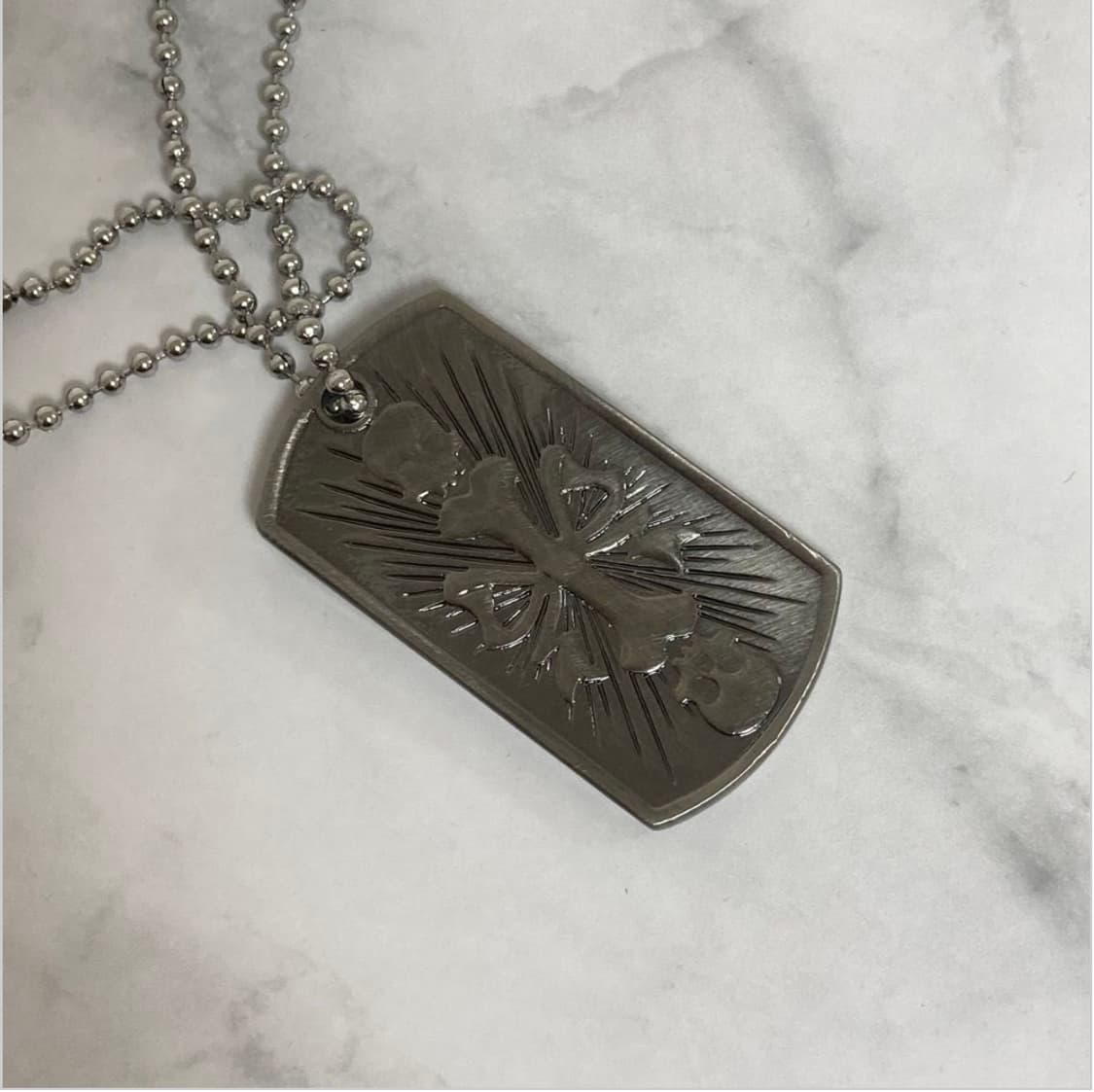 비비안웨스트우드 아카이브 도그택 군번줄 팬던트 목걸이(새상품) 상품이미지7